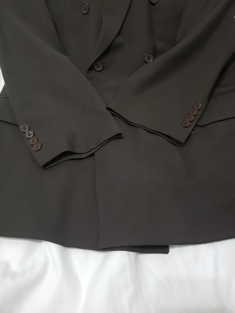 Cornelli Exclusive Collection 100% Wool Double Breasted Suit L42